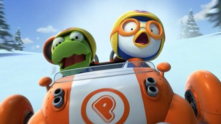 Pororo and the Ice Racing