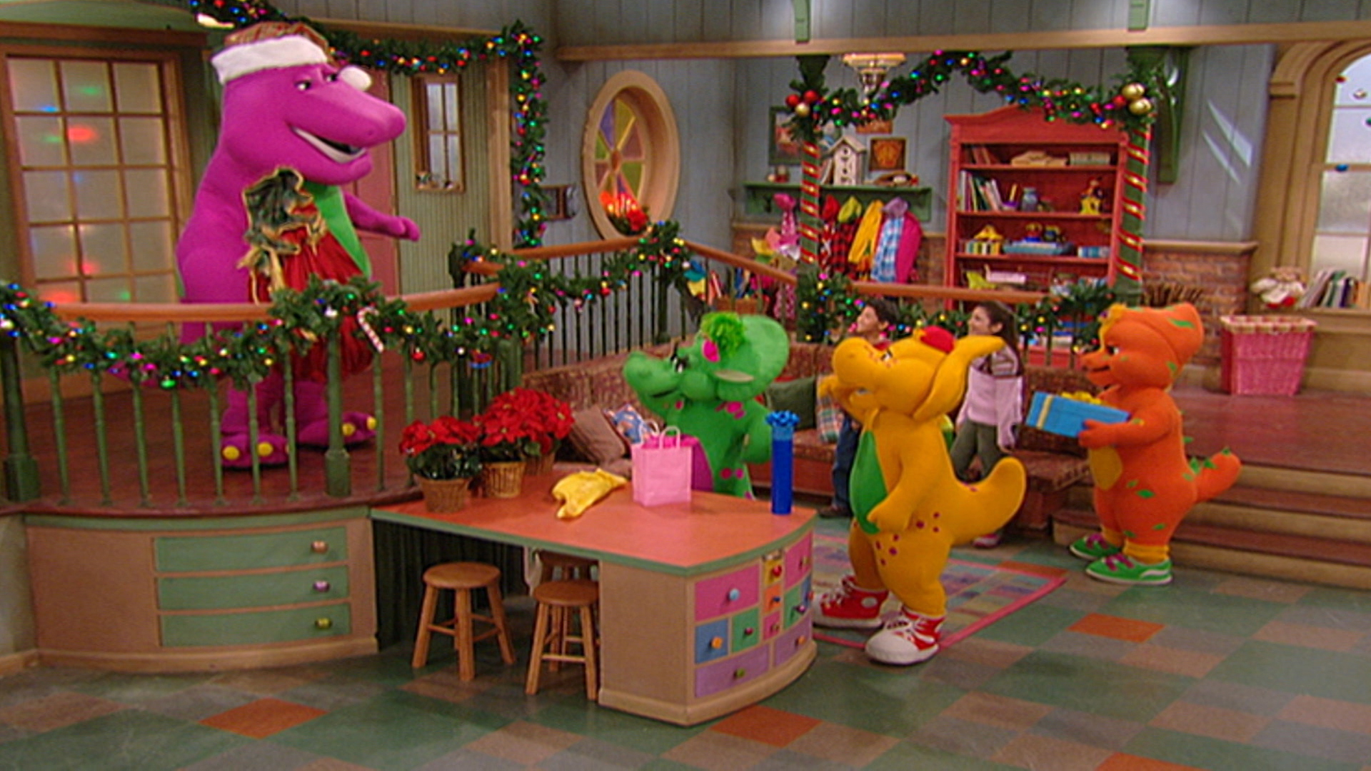 Gift of the Dinos - A Visit to Santa