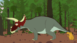 T is for Triceratops