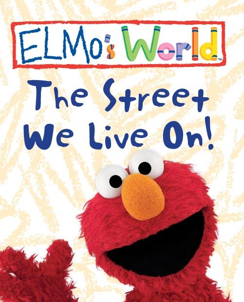 Sesame Street We Live On Elmo's World Dvds