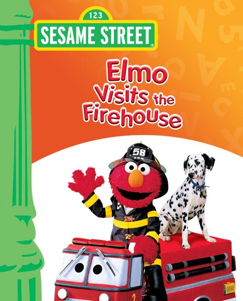 sesame street visits the firehouse